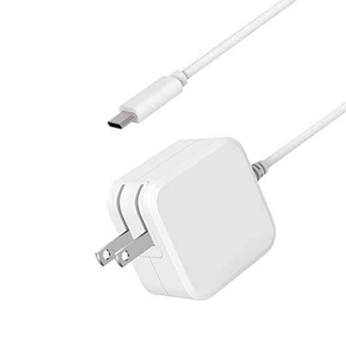 Macbook Pro 充電器 交換用 小型 Type-C PD対応 67w ノートパソコン 充電器 type-c Mac/Lenovo/レノボ ACアダプター 急速充電 1.8mケーブル一体型 (GaN+(窒化ガリウム)＆PD 67w/65w/45w急速＆折畳式プラグ＆PSE】Mac 電源アダプタ 軽量 持ち運び Mac Book Pro対応/ノートPC/Switch/各種USB-C機器対応 (White)