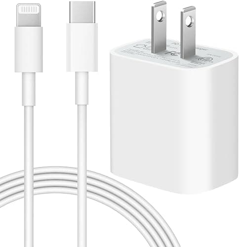 iPhone 充電器 20W PD 急速充電 [MFi/PSE認証済み] USB-C USB C - Lightning ケーブル 2m付き Type C スマホ充電器 電源アダプター タイプC アイフォン iPhone/iPad/AirPods その他USB-C機器対応
