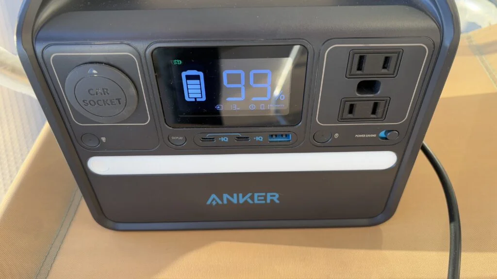 11月11日の16:30ごろでも15Wh程度での充電は可能。