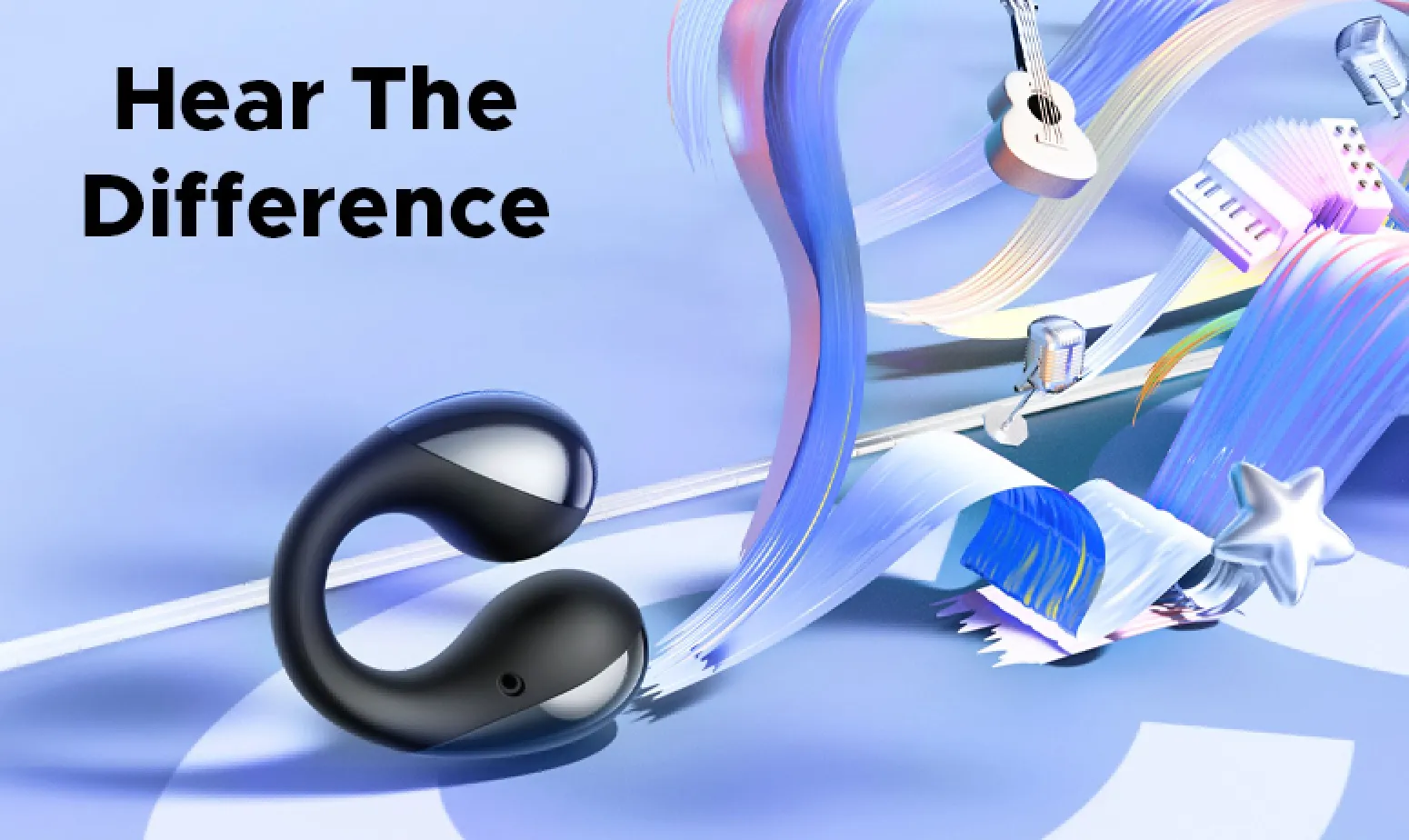 SOUNDPEATS CC イヤーカフ イヤホン