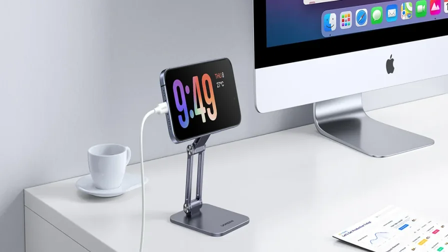 UGREEN MagSafe スマホスタンド実機レビュー：3軸調整&折りたたみ式で超便利！